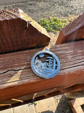Load image into Gallery viewer, Detailed Desert Pendant Necklace in Sterling Silver