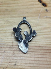 Load image into Gallery viewer, Prickly Pear Pendant Necklace in Sterling Silver or Jeweler’s Brass