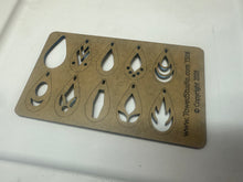 Load image into Gallery viewer, Pendant, Earring and/or Bracelet link jewelry template TS-08 by TowedStudio.com