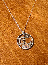 Load image into Gallery viewer, Where We Met Pendant Necklace or Keychain, Handmade, one of a kind