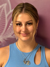 Load image into Gallery viewer, Handcrafted Sterling Silver Saguaro Pendant Necklace by Towed Studio in Tucson, Arizona. Exquisite detailing of a saguaro cactus, ideal for nature enthusiasts and those who love unique desert-inspired accessories. Crafted sustainably, hypoallergenic. Shop now at TowedStudio.com