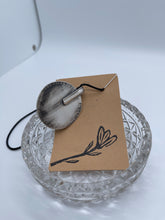 Load image into Gallery viewer, Fused glass and sterling silver pendant by www.TowedStudio.com