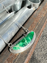 Load image into Gallery viewer, Variscite Pendant Necklace in Sterling Silver