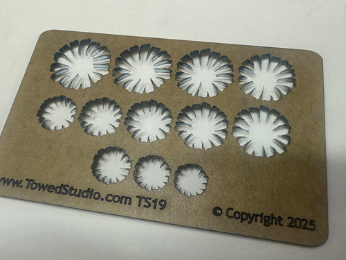 Earring, Pendant, or Bracelet link jewelry template TS-19 by TowedStudio.com