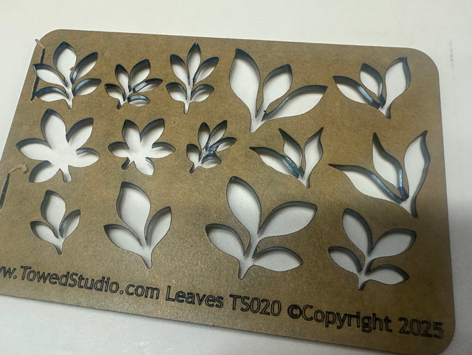 TS-20 Earring, Pendant, or Bracelet Jewelry Layering Template - Jewelry stencil