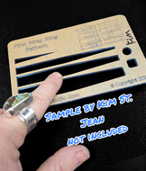 the First Wrap Ring Jewelry Layering Template - Jewelry stencil