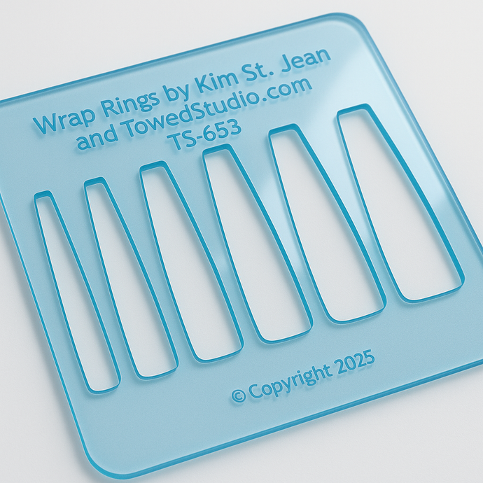 Wrap ring template by TowedStudio.com, many more are available on the site