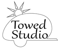 Logo for Towed Studio, a custom jewelery maker and toolmaker.  
