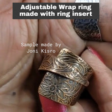 Load image into Gallery viewer, Sample jewelry made by Joni Kisro demonstrating the use of the bracelet bender tool that she invented in 1976. It is now exclusively manufactured by www.TowedStudio.com in Tucson, Arizona.
